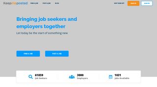 Keepmeposted: Go where the jobs are