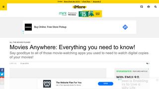 Movies Anywhere: Everything you need to know! | iMore