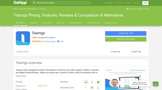 Teamgo Pricing, Features, Reviews & Comparison of Alternatives ...