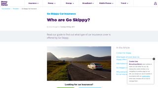 Go Skippy Car Insurance & Contact Details | MoneySuperMarket
