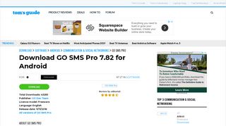 Download GO SMS Pro 7.82 (Free) for Android