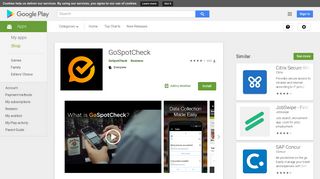 GoSpotCheck - Apps on Google Play