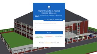 Higher Institute of Applied Medical Sciences - Go Student - Login to ...