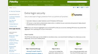 Free VIP Access by Symantec - Fidelity Investments