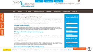 Limited Company or Umbrella Company? | Nixon Williams Accountancy