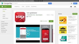 VIA goMobile - Apps on Google Play