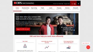 Save More Time with DBS - Xero Accounting | DBS SME Banking