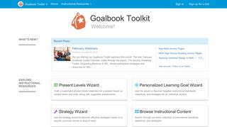 Home - Goalbook Toolkit