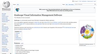 Goalscape Visual Information Management Software - Wikipedia
