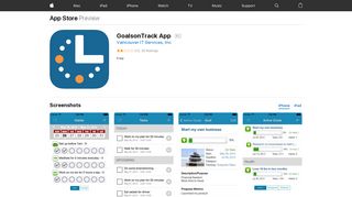 GoalsonTrack App on the App Store - iTunes - Apple