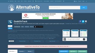 GoalsOnTrack Alternatives and Similar Apps and Websites ...