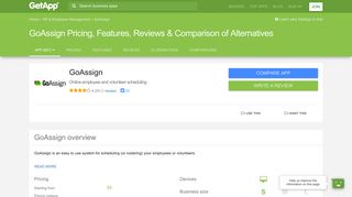 GoAssign Pricing, Features, Reviews & Comparison of Alternatives ...