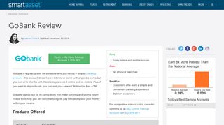GoBank Review | SmartAsset.com