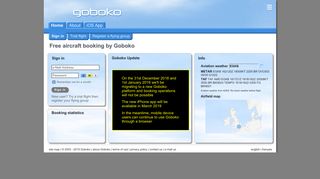 Goboko aircraft booking