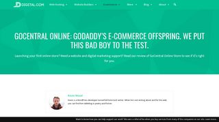 GoDaddy GoCentral Online Store Review: An E-Commerce Solution ...