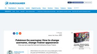 Pokémon Go username: How to change username, change Trainer ...