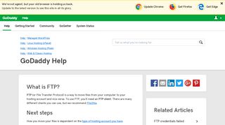 What is FTP? | GoDaddy Help US