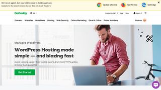 WordPress Hosting | A Managed Solution for the Best Value – GoDaddy