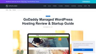 GoDaddy Managed WordPress Hosting Review & Startup Guide ...