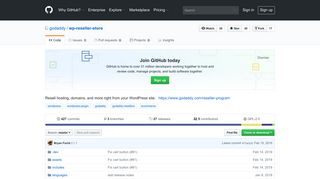 GitHub - godaddy/wp-reseller-store: Resell hosting, domains, and ...