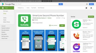 GoDaddy SmartLine 2nd Number – Apps on Google Play