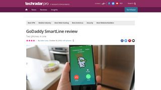 GoDaddy SmartLine Review | TechRadar