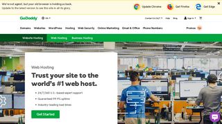 Web Hosting | Lightning Fast Hosting & One Click Setup | GoDaddy