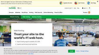 Web Hosting | Lightning Fast Hosting & One Click Setup | GoDaddy UK