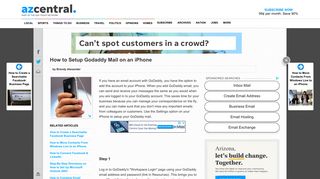 How to Setup Godaddy Mail on an iPhone | Your Business