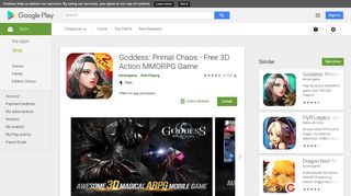 Goddess: Primal Chaos - Free 3D Action MMORPG Game - Apps on ...