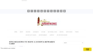 Five Reasons To Have a Godiva Rewards Card | Nicki's Random ...