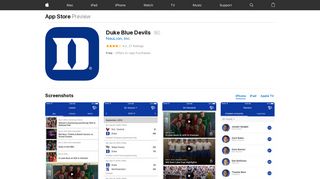 Duke Blue Devils on the App Store - iTunes - Apple