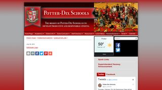 Potter-Dix Schools - GoEdustar Login