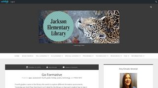 Go Formative – Jackson Elementary Library