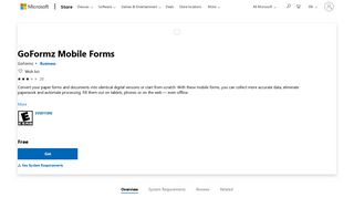 Get GoFormz Mobile Forms - Microsoft Store