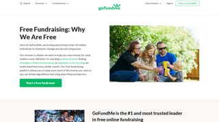 Free Fundraising: Why We Are Free - GoFundMe