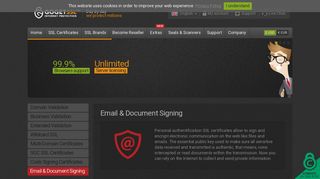 gogetssl.com - Email & Document Signing