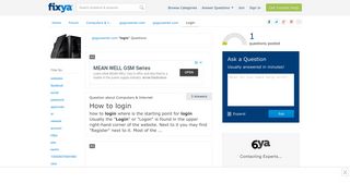 gogousenet.com Login - Questions (with Pictures) - Fixya