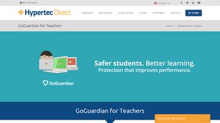 GoGuardian for Teachers | Hypertec Direct