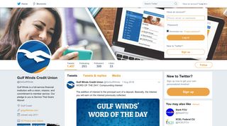 Gulf Winds Credit Union (@GoGulfWinds) | Twitter