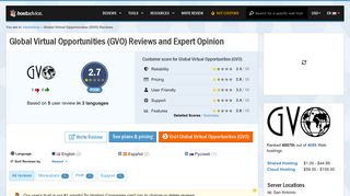 Global Virtual Opportunities (GVO) Reviews by 5 Users & Expert ...