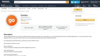 Goibibo: Amazon.in: Alexa Skills
