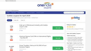 Fly Sale: Instant Rs 1250 OFF | Goibibo coupons | February 2019 ...