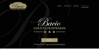 Gold Club | Bacio Cheese