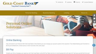 Online Banking | Gold Coast Bank