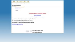 Gold Coast Bank - Online Banking - myebanking.net