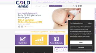 GOLD Online Lactation Conference 2019 | Lactation & Breastfeeding ...