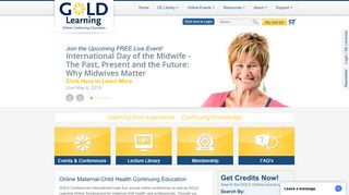 GOLD Learning Online Continuing Education | CERPs, CMEs, CNEs ...