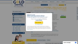 Online Continuing Education (CE) Library : GOLD Lactation Alumni ...
