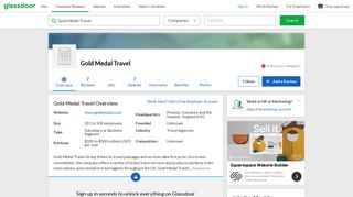Working at Gold Medal Travel | Glassdoor